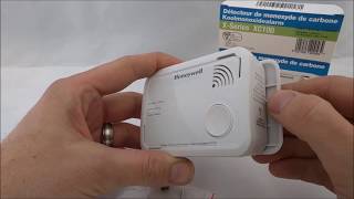 Honeywell XC100 Koolmonoxidemelder review unboxing [upl. by Whelan]