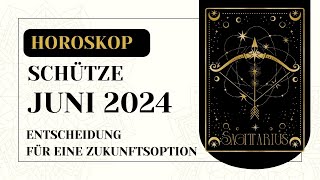 SCHÜTZE  JUNI 2024  SCHÜTZE HOROSKOP FÜR JUNI 2024 [upl. by Giusto389]