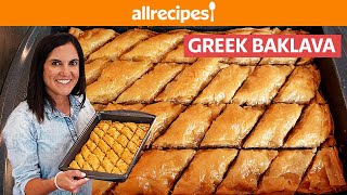 How to Make Greek Baklava  Allrecipes [upl. by Namyh193]