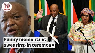 From conscientiously to divulging state secrets Funny moments at swearingin ceremony [upl. by Arlen]