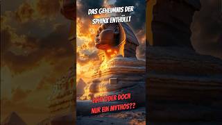 Die Geheimnisse der Sphinx Uralte Mysterien und ungelöste Rätsel [upl. by Noitsuj]