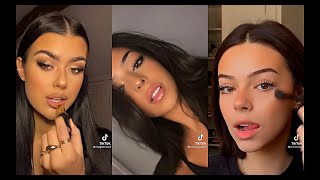 aesthetic baddie makeup tiktok compilation [upl. by Adnaval]