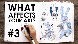 What Affects Your Art  SKETCHBOOK SLAM CHALLENGE 3 [upl. by Yemrots]