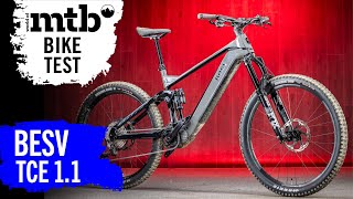 BESV TCE 11 I Test I EMTB I Enduro Bike I XT 1x12 I 150160mm Federweg I Shimano EP801 Antrieb [upl. by Lancelot]