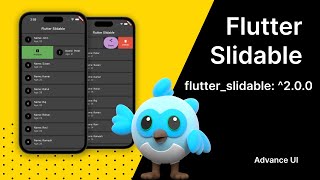 Flutter Slidable updated package  Dismissable [upl. by Hendrika]