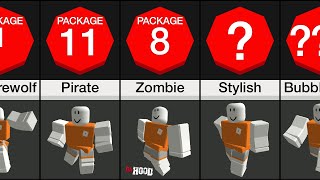 Comparison What your Roblox package says about youi [upl. by Ametaf]