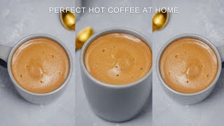 How To Make Hot Coffee Perfect Frothy Coffee At Home [upl. by Alphard406]