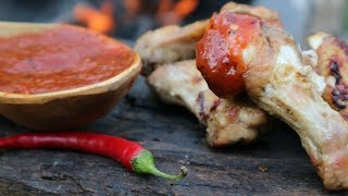 Куриные крылышки с медовотоматным острым соусом  Chicken wings in hot tomato sauce Hottest Wings [upl. by Yerffoeg993]