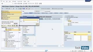 SAP ABAP Web Dynpro  Complete step by step scenariO TABSTRIP [upl. by Sunda]