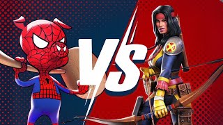 SpiderHam VS Dani Moonstar  Marvel Contest of Champions [upl. by Norehc]