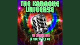 Ein Graues Haar Karaoke Version In the Style of Pur [upl. by Arte]