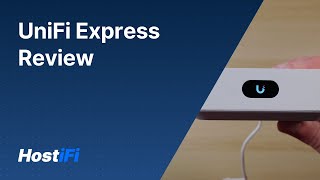 UniFi Express Review  It works with HostiFi [upl. by Binette]