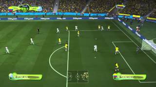 FIFA 14 World Cup Round of 16 Colombia v Uruguay  2nd Half [upl. by Solotsopa]