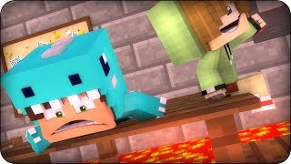 BEBE MILO Y VITA JUEGAN AL PISO ES DE LAVA 🔥 WHOS YOUR DADDY MINECRAFT ROLEPLAY THE FLOOR IS LAVA [upl. by Enilesor]