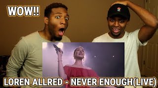 Loren Allred  Never Enough Live Performance The Greatest Showman INCREDIBLE [upl. by Hild86]