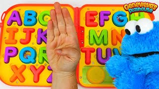 Learn how to Sign the Alphabet with Cookie Monster [upl. by Leisha]