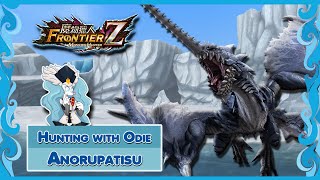 Monster Hunter  Frontier  Hunting With Odie  Anorupatisu [upl. by Adnoma]