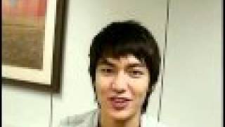 Lee Min Ho  Message For I Am Sam [upl. by Rowland]