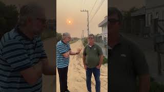 Depoimento Dionísio Weinrich sobre a Extensão de Energia Elétrica na Zona Sul da Praia do Ervino [upl. by Ailalue751]