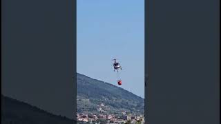 helicopter bomberos incendio pilot wildfire Video de Claudio Dantonio [upl. by Hanala411]