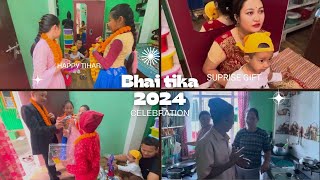 Yespali ko hamro Bhaitika 😊 2024 Tihar tihar diwali festival nepalivlog familyvlog kurseong [upl. by Nnave]