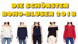 Die schönsten Boho Blusen 2018 [upl. by Haberman609]