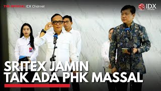 Sritex Jamin Tak Ada PHK Massal  IDX CHANNEL [upl. by Iiette]