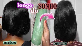 SHAMPOO DE CEBOLA LONGO DO SONHO😍💭 [upl. by Atnauq391]