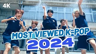 TOP 100 MOST VIEWED KPOP SONGS OF 2024 JUNE  WEEK 4 [upl. by Furie232]