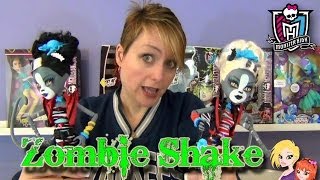 Monster High Zombie Shake Werecat Twins Doll Review [upl. by Kezer108]