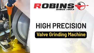 Robins High Precision  Valve Grinding Machine robinsmachines enginebuilding grindingmachine [upl. by Nayrda]