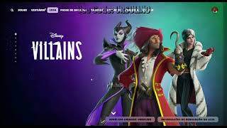 Capitão Gancho Malévola amp Cruella Loja de Hoje Fortnite 1810  Loja de itens do Fortnite [upl. by Enilec753]