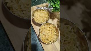 Viral Maggie racipe 🤯🤤 good or bad 😳  Maggie kesi lagyi maggi viralshort viralrecipe shorts [upl. by Meekahs]