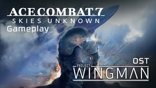 Ace Combat 7  Mihaly last flight but quotKINGquot Project Wingman soundtrack [upl. by Vanden]