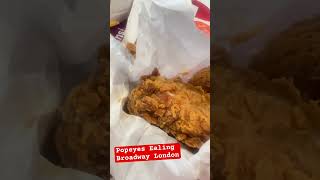 Popeyes Louisiana Chicken  London  Uk Vlogs  Chicken Fried  Saturday Night [upl. by Edmee]