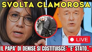 DENISE PIPITONE SVOLTA CLAMOROSA IL PADRE TONY PIPITONE SI COSTITUISCEquotSONO STATOquot [upl. by Chenay]