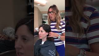 Sara e il suo nuovo taglio corto 🤩 frenchbalayage hairfashion balayage cold parrucchiere [upl. by Edmund892]