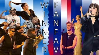 eurovision 2024 but fan favourites won national selections [upl. by Ainoda]