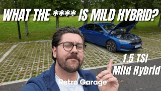 What is a mild hybrid 15 TSI MHEV Skoda Octavia  Retro Garage talks new car jargon [upl. by Lalita206]