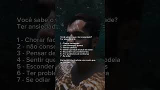 ansiedade não é frescura saúde saudemental ansiedade foryou fyp fypシ゚viral [upl. by Asyle]