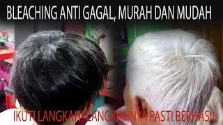 Bleaching Rambut Anti Gagal dengan Miranda Profesional sampai level 10 Ikuti langkahlangkahnya [upl. by Eilama924]