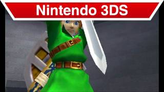 Nintendo 3DS  The Legend of Zelda Ocarina of Time 3D Remake Trailer [upl. by Ahsimrac]