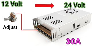 How to Modify 12V SMPS for Variable Output [upl. by Niuq123]