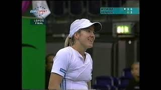 2003 Leipzig Final Myskina vs HeninHardenne [upl. by Vokay]