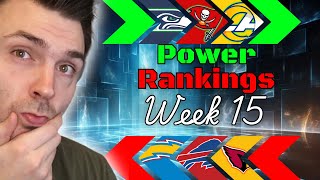 NFL POWER Rankings Week 15 TOP Teams and PLAYOFF Contenders [upl. by Riamo]