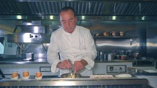 Jean Georges prepares his famous EGG CAVIAR by at 1 Michelin star Jean Georges in Shanghai [upl. by Annekcm]