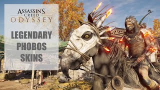 Legendary Phobos Skins  Part 3  Assassins Creed Odyssey [upl. by Snow681]