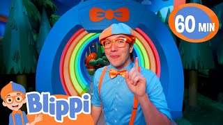 Blippis Secret Base  Blippi  Shows for Kids  Explore With Me [upl. by Gala]