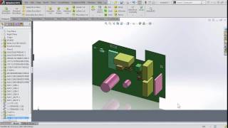 singularityoftheday  SOLIDWORKS 3D CAD  Why dont my holes show up ECAD Import [upl. by Nosreme]