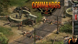 COMMANDOS 2 Men of Courage  Training Camp 1  full gameplay walkthrough with commentary HD [upl. by Gosney582]